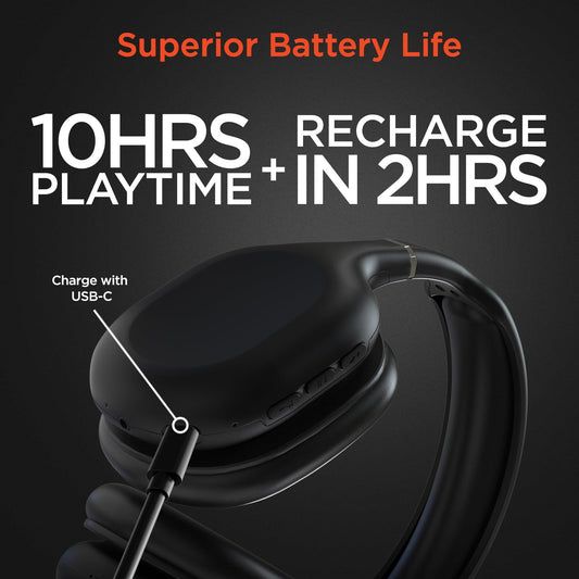 HyperGear Pulse HD Wireless Over-the-Ear Headphones