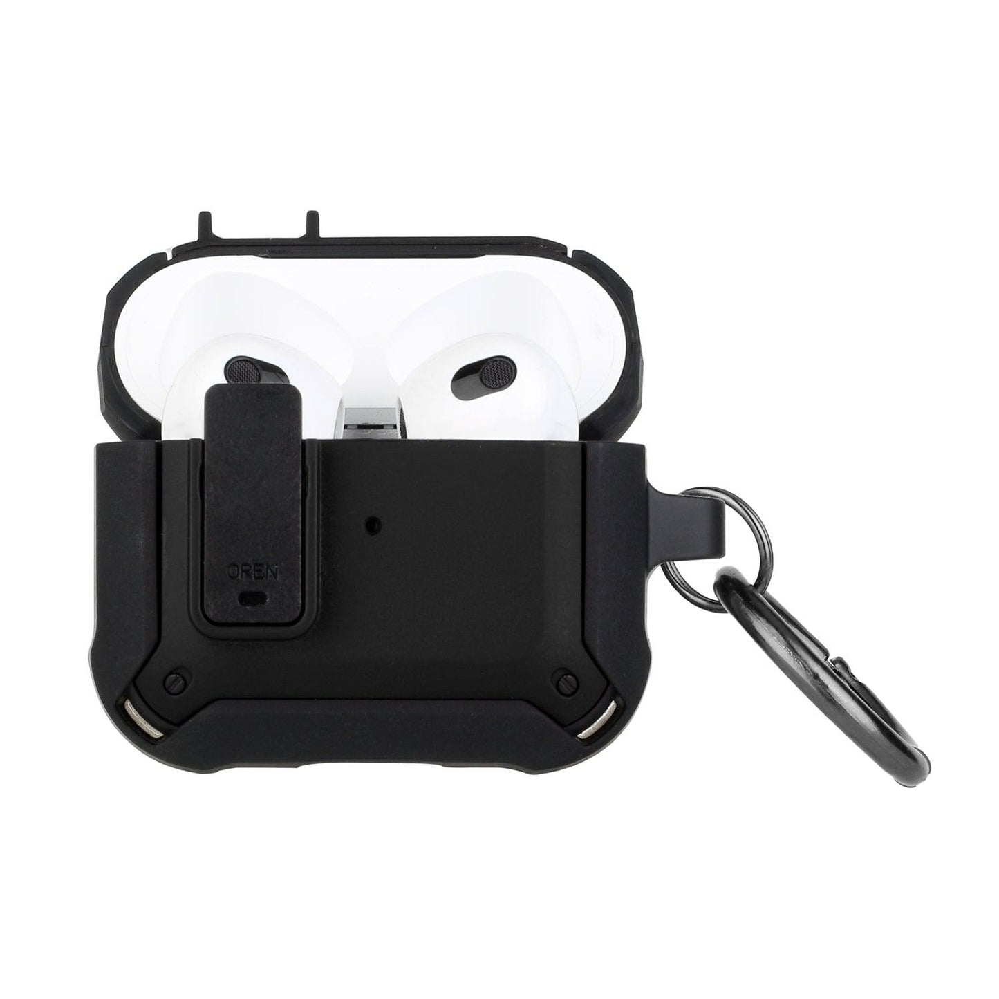 AirPods Pro 2 (2022) Shockproof Hybrid Case with Metal Hook