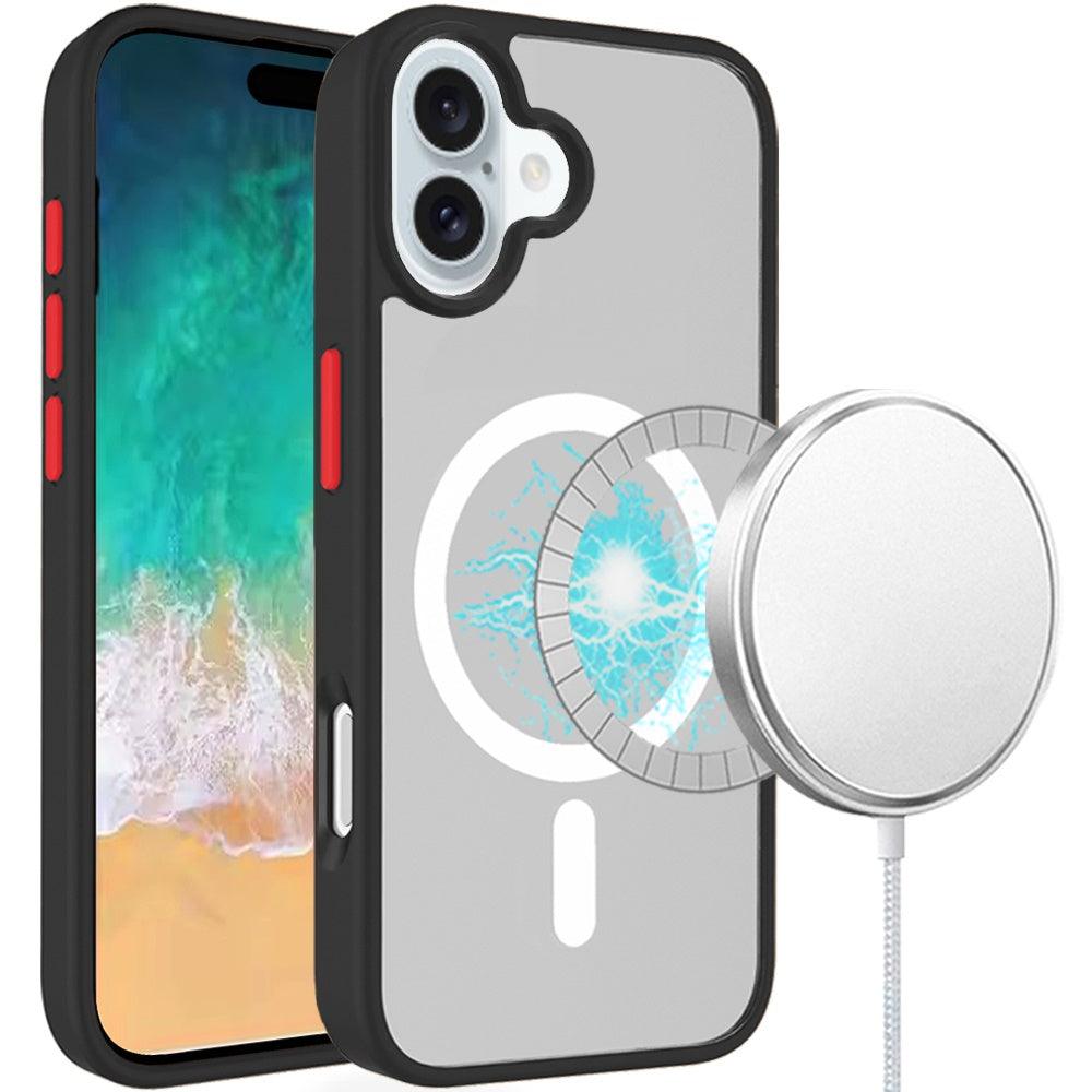 iPhone 16 Plus Core Magnetic Circle Colorful Buttons Hybrid