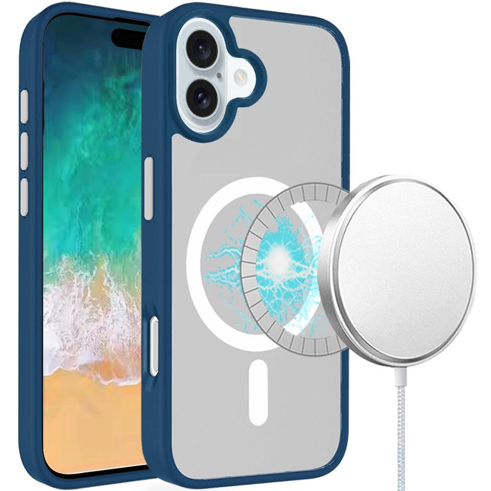 iPhone 16 Plus Core Magnetic Circle Colorful Buttons Hybrid