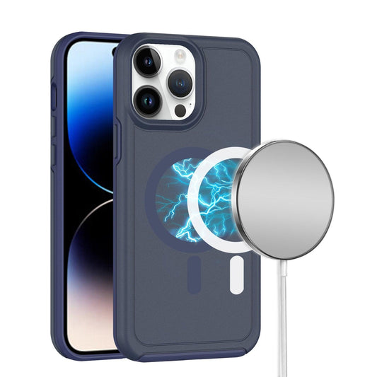 iPhone 12/12 Pro Magnetic Ring Circle Guard Hybrid Case