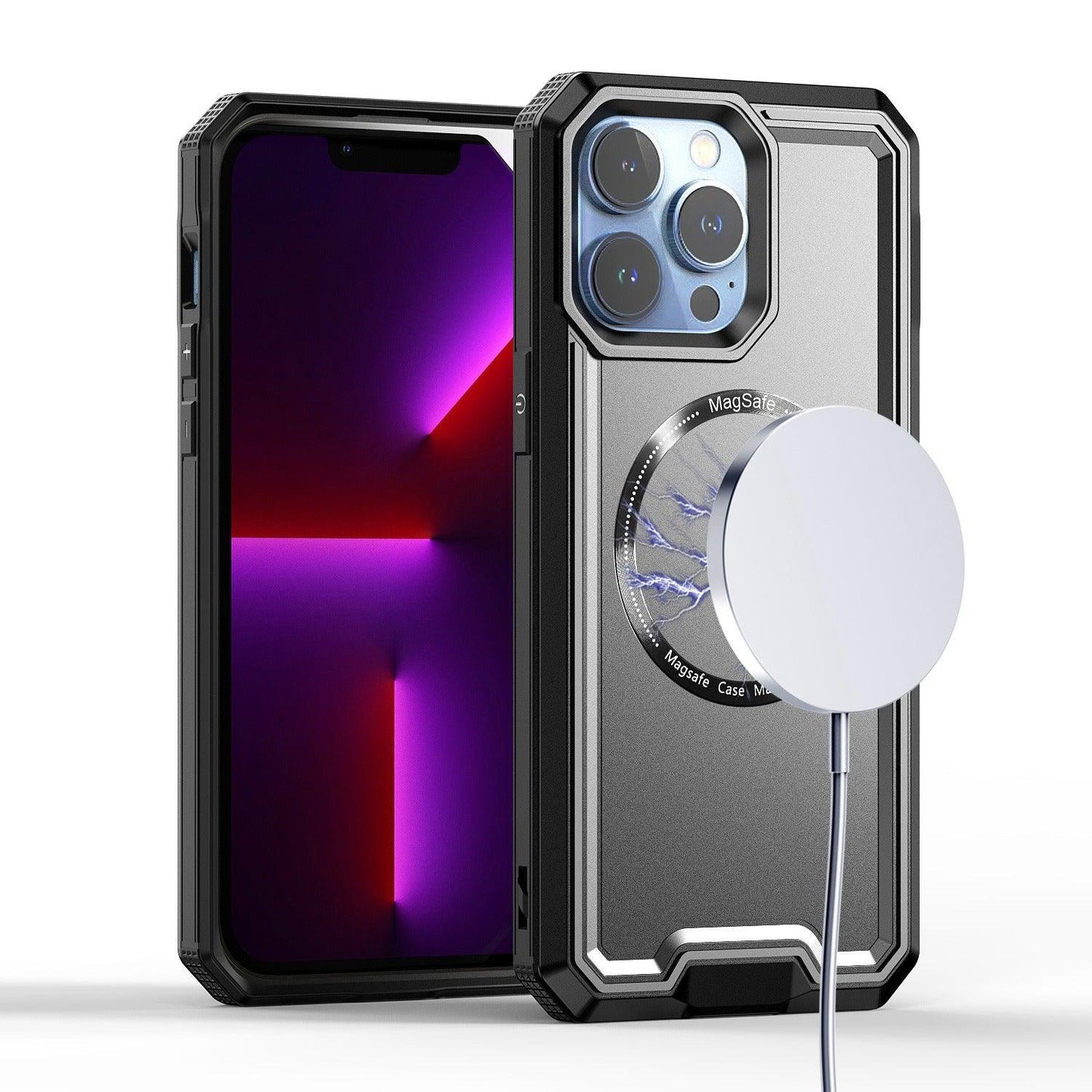 iPhone 15 Magnetic Hybrid Case