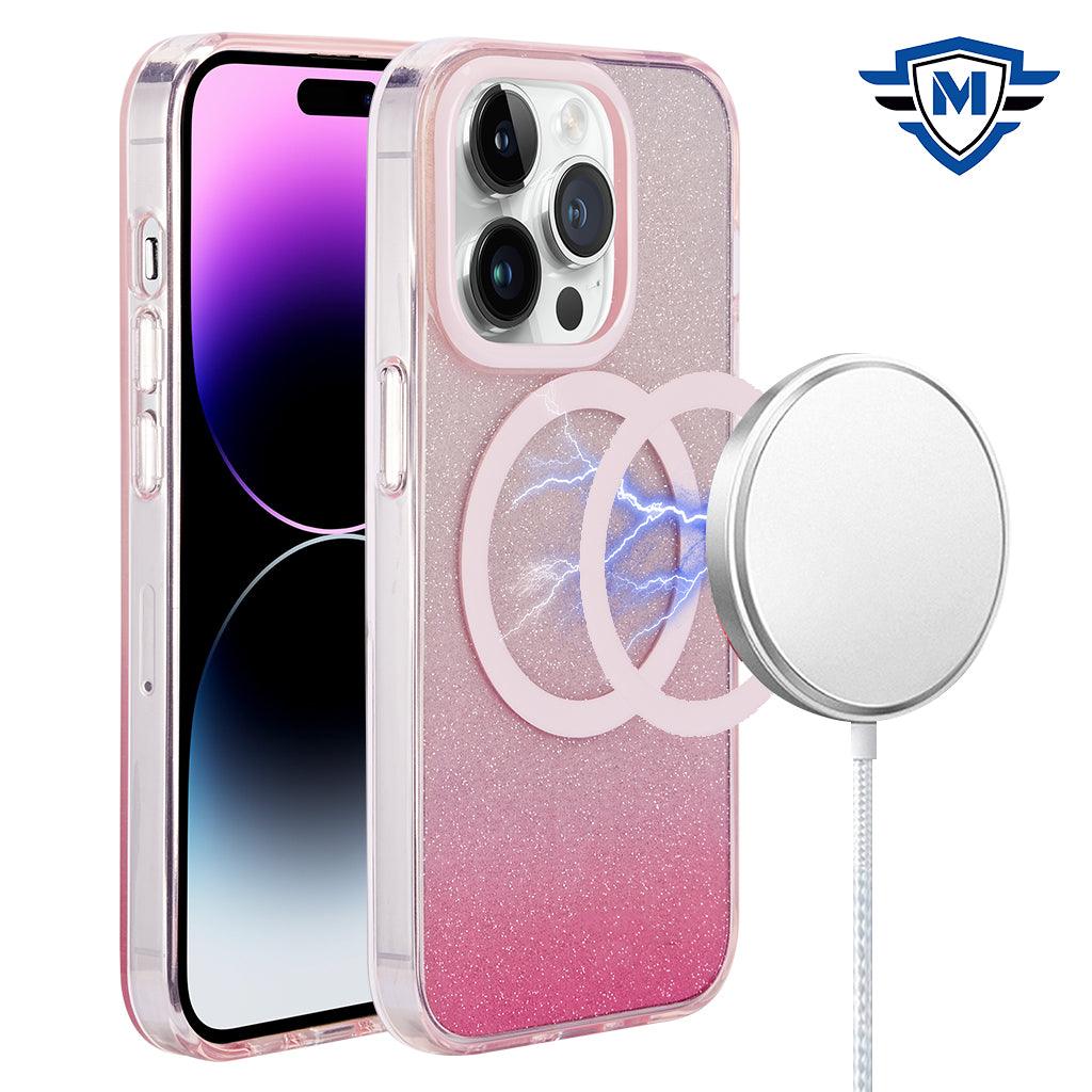 iPhone 13 Pro Max METKASE IMD Design Pattern Magnetic Circle Premium Hybrid Case