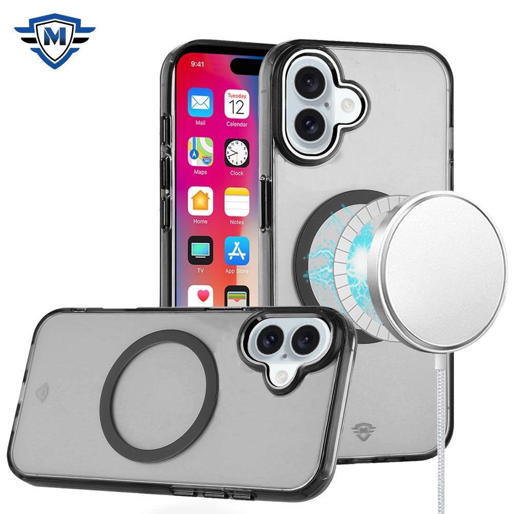 iPhone 16 METKASE Magnetic Transparent Premium Acrylic Case with Metal