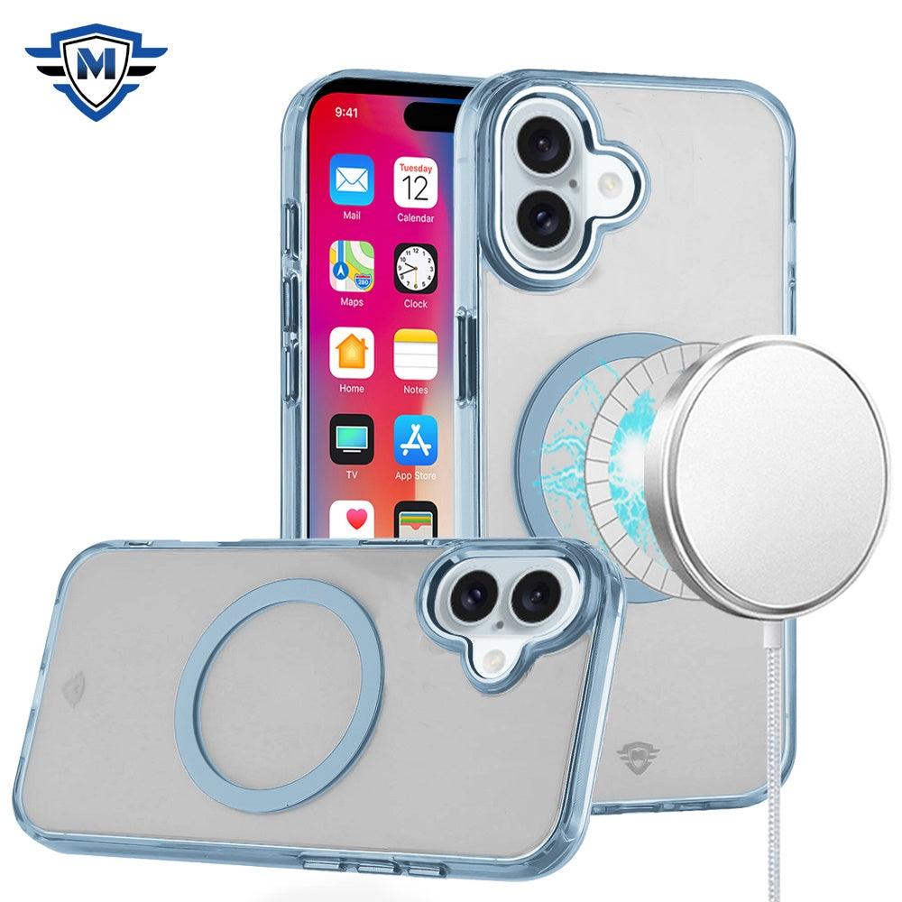 iPhone 16 METKASE Magnetic Transparent Premium Acrylic Case with Metal