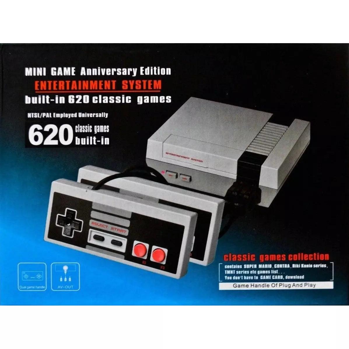 NES Console 620 Games 2 Controllers