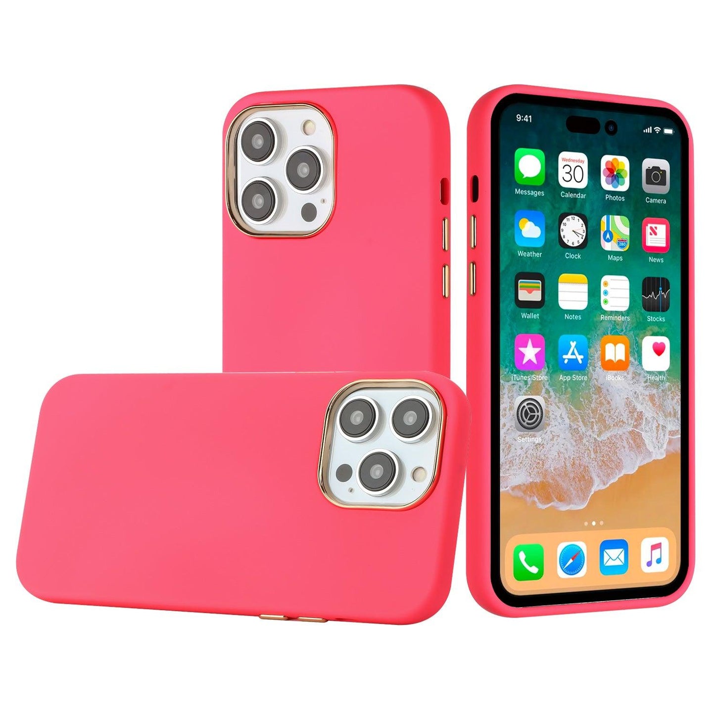 iPhone 14 Pro Max Chromed Hybrid Case