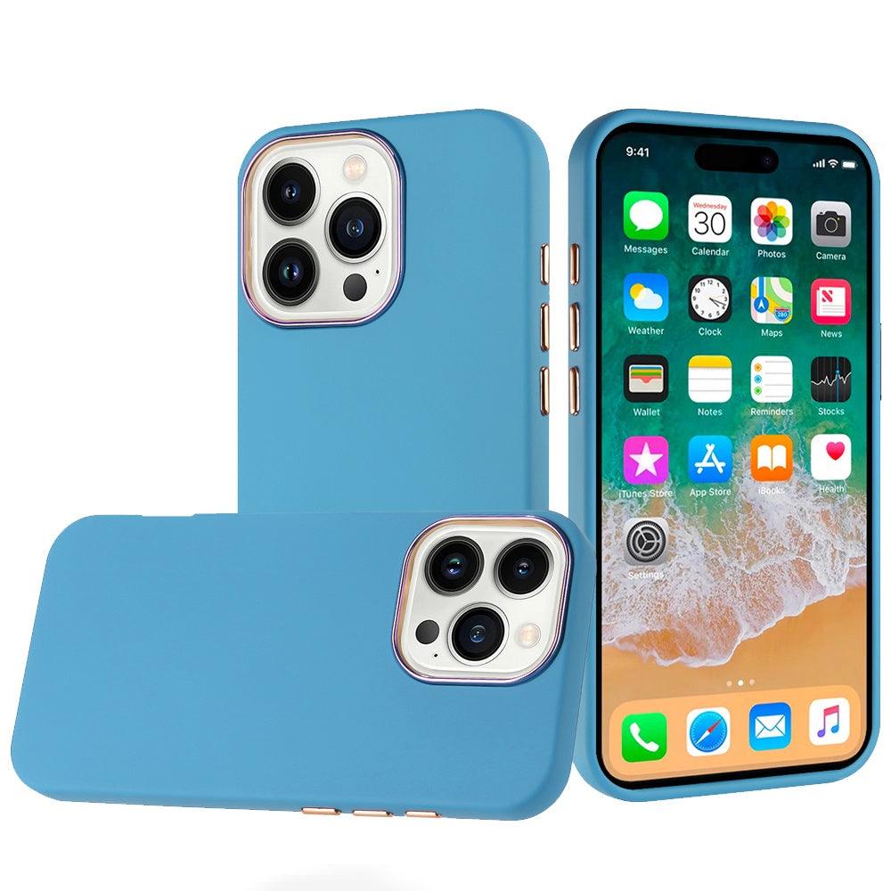 iPhone 16 Pro Max Classy Slick Chromed Around Hybrid Case Cover