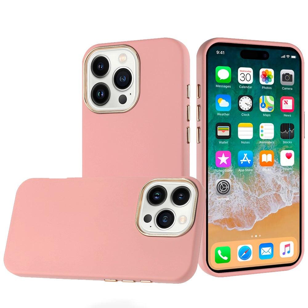 iPhone 16 Pro Max Classy Slick Chromed Around Hybrid Case Cover