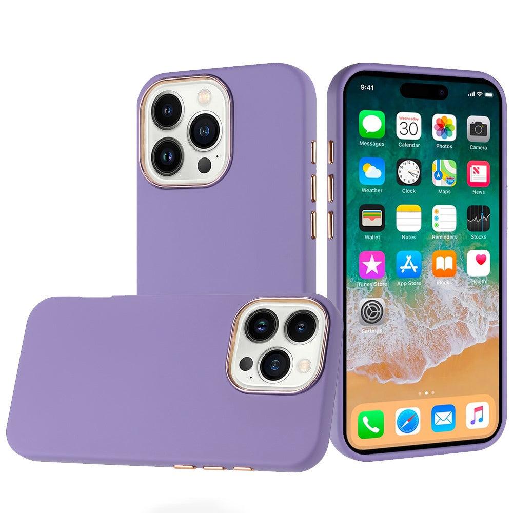 iPhone 16 Pro Max Classy Slick Chromed Around Hybrid Case Cover