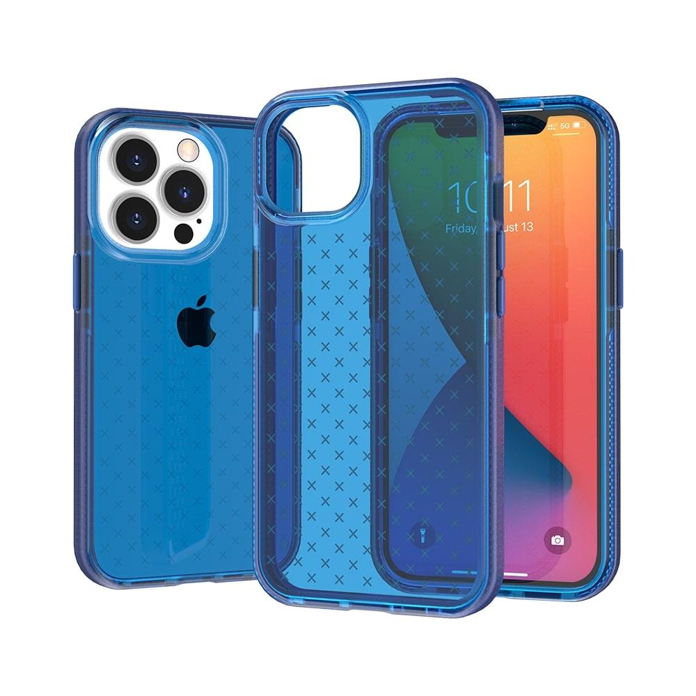 iPhone 14 Pro Max Cross Design Shockproof Hybrid Case