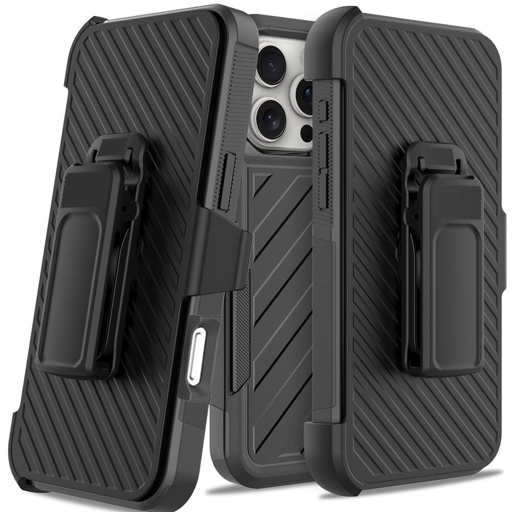 iPhone 16 Pro Max Noble Lined Shockproof Dual Layer Hybrid