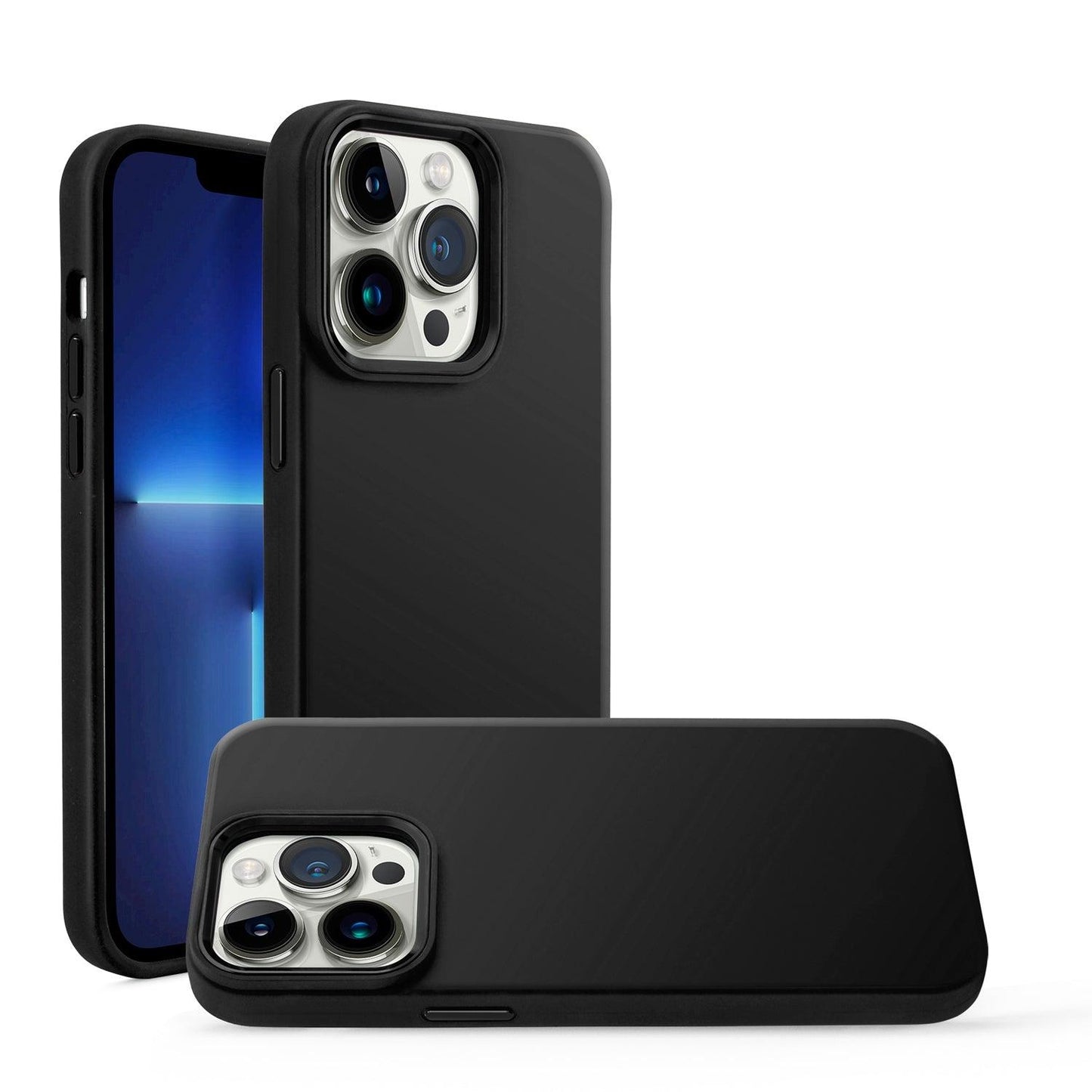 iPhone 11 Premium Liquid Silicone with Metal Buttons and Camera Edges Case Cover