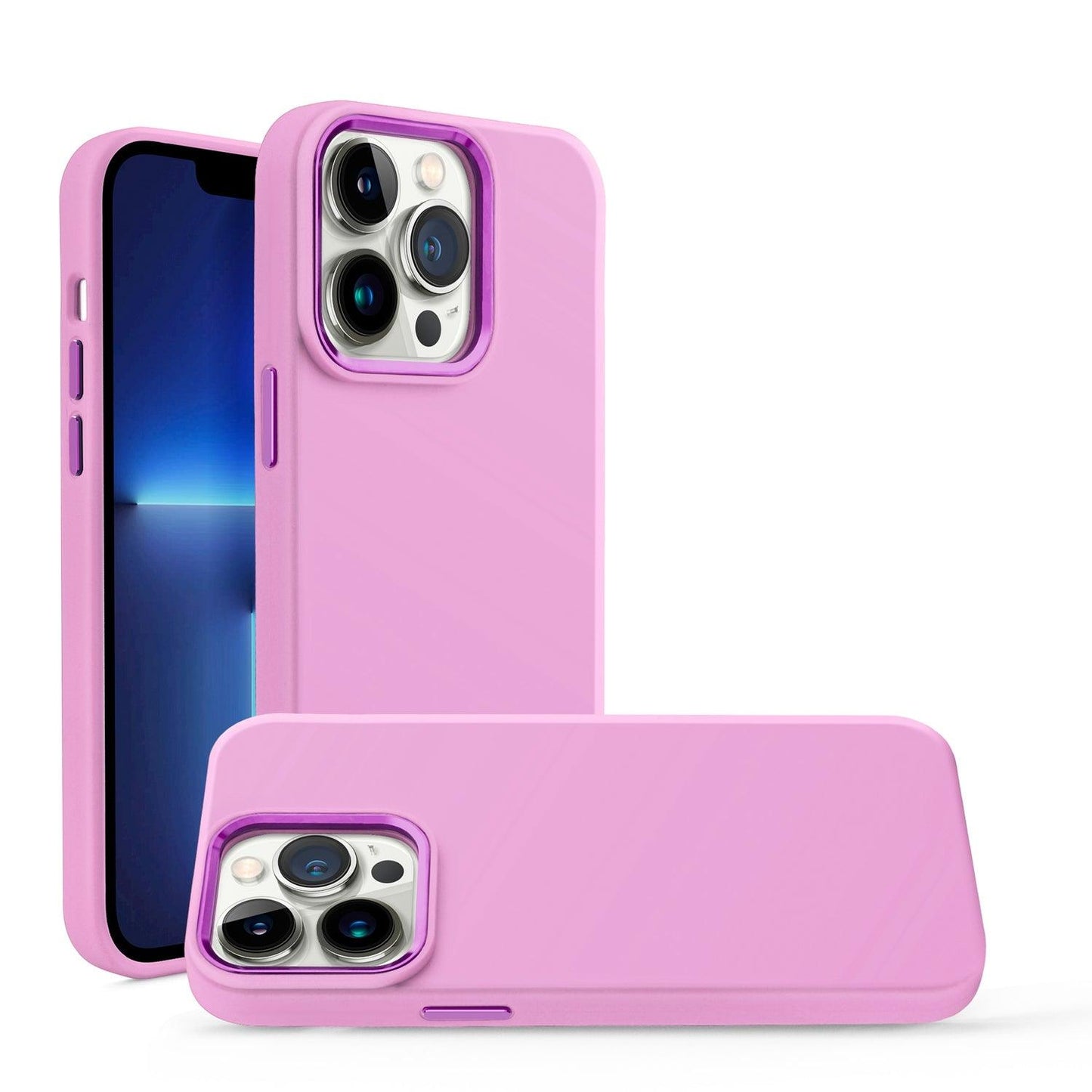 iPhone 11 Liquid Silicone Case with Metal Buttons