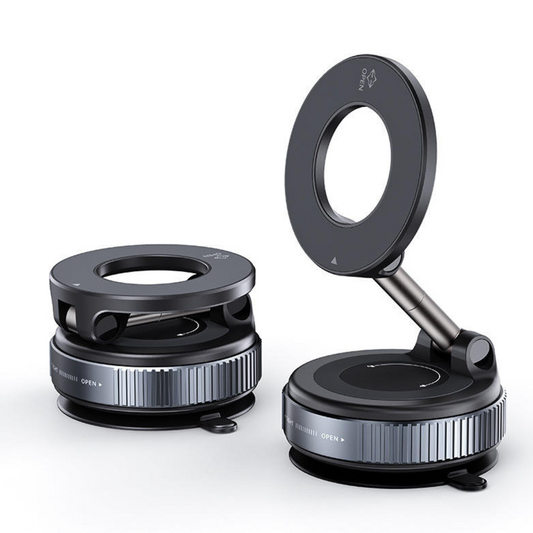 Vacuum Phone Mount Car Holder 360 Rotating