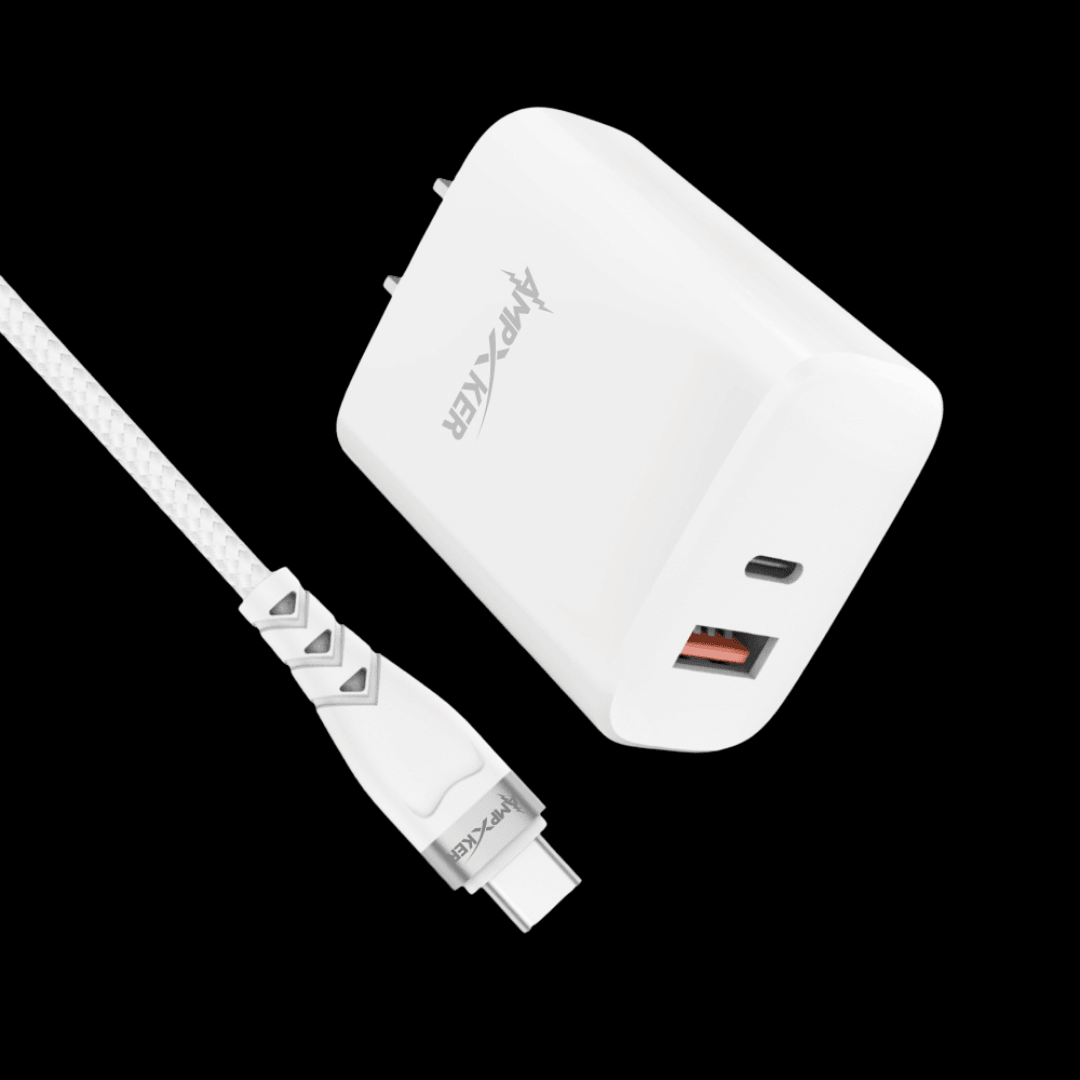 Ampker Combo Power Adapter + Cable USB-C 20w