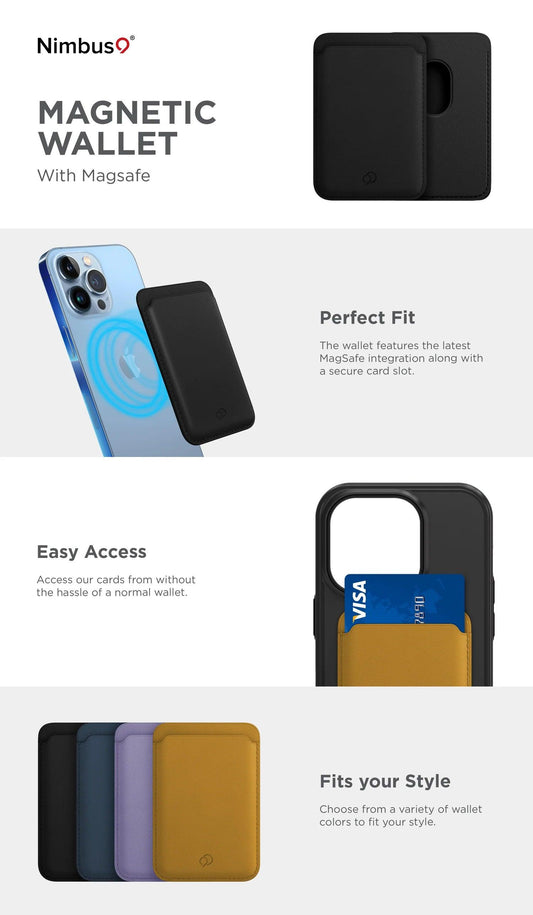 Nimbus9 Wallet with MagSafe Support