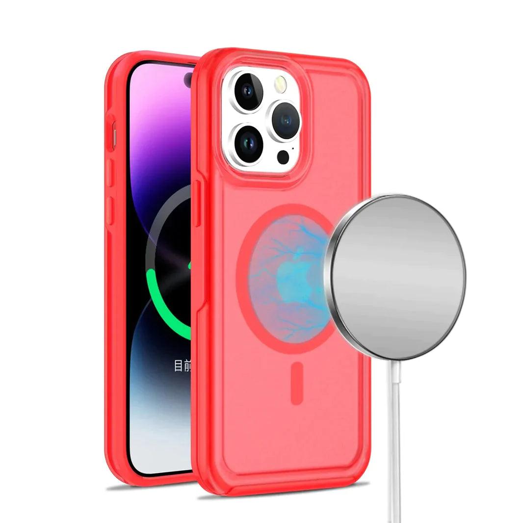 iPhone 15 Pro Max Glossy Oil Premium Hybrid Case
