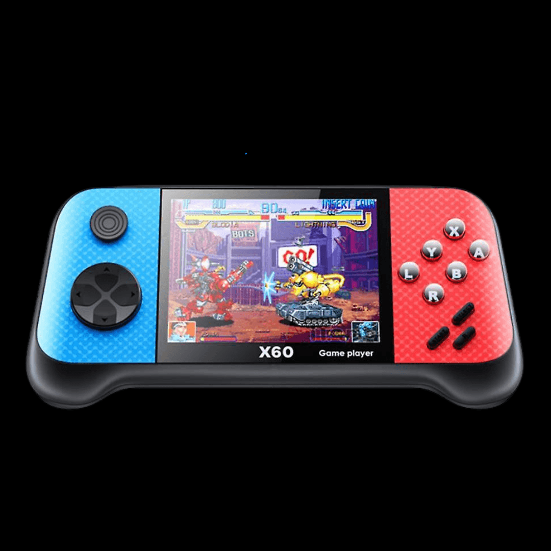 X40 Retro Console 7,600 Games 7"