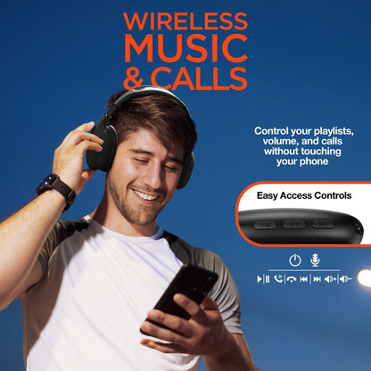 HyperGear Pulse HD Wireless Over-the-Ear Headphones