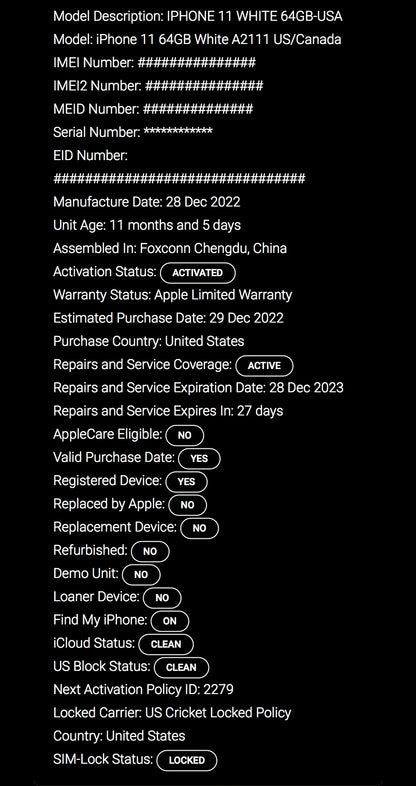 Imei Check Premium