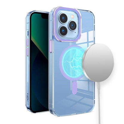 iPhone 15 Transparent Circle Design Case