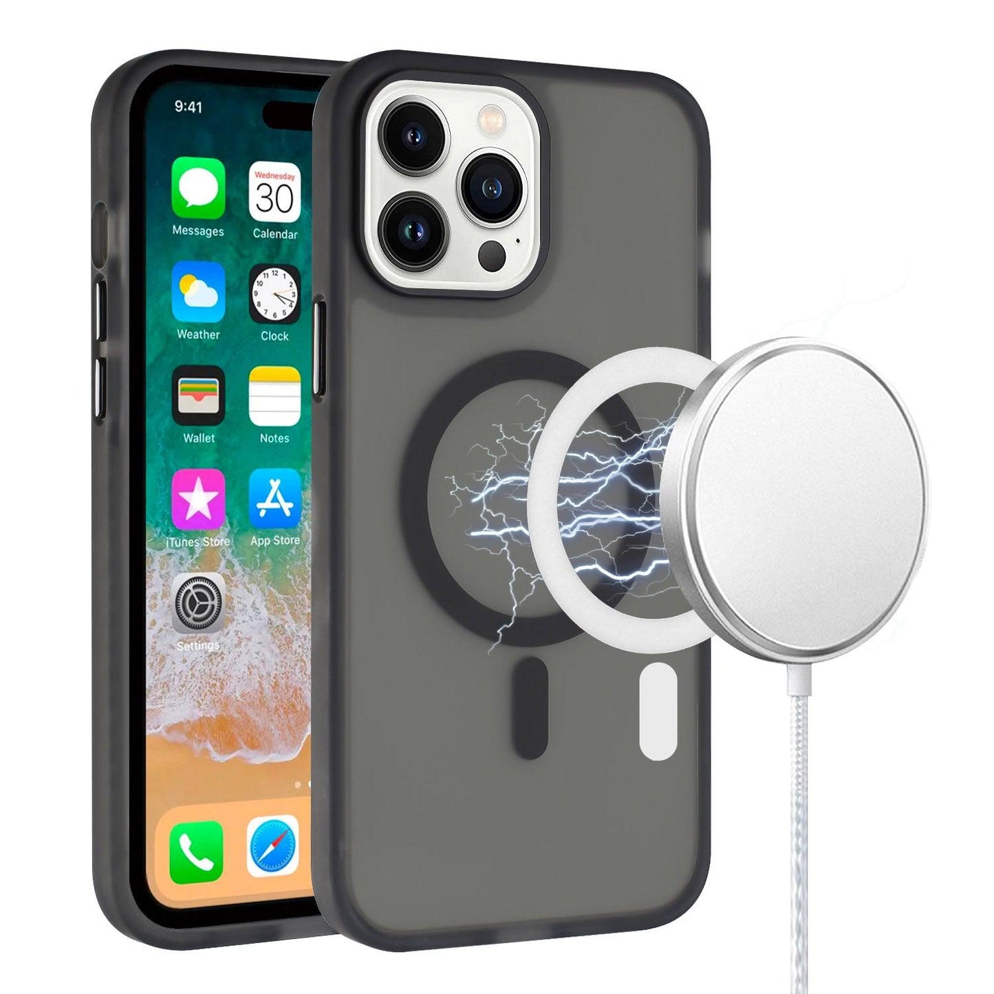 iPhone 11 Magnetic Circle Shockproof Strong Hybrid Case