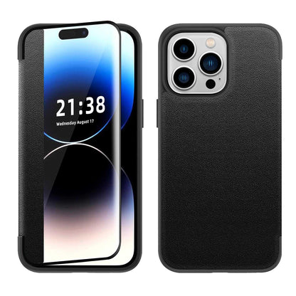 iPhone 15 PU Leather Flap Case