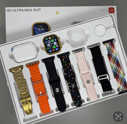 Ultra Max Suit Watch Ultra 7 Bands + Pods Pro