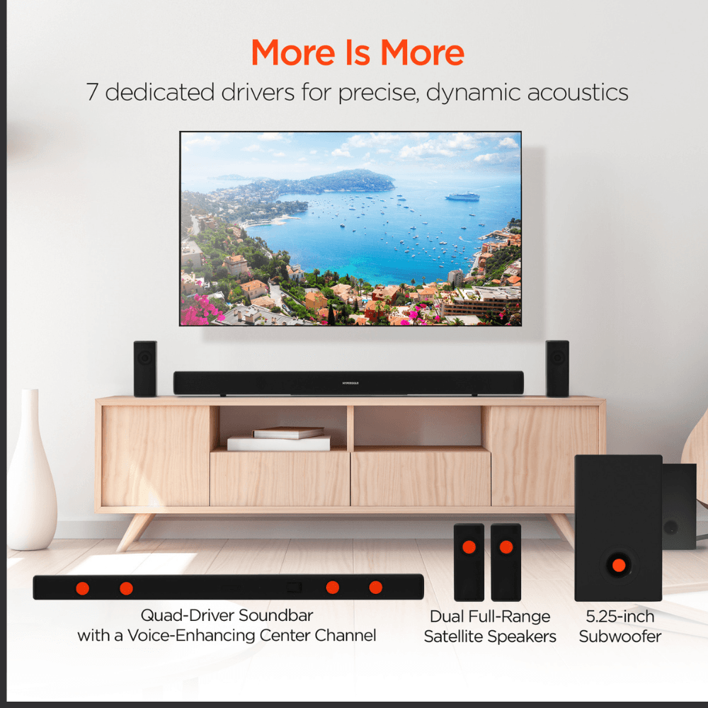 HyperGear Home Theater Surround Sound System